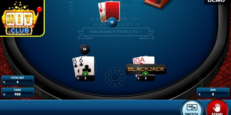 Blackjack Hitclub – Trò Chơi Bài So Điểm Hấp Dẫn Kịch Tính 2 Vai trò dealer trong ván bài