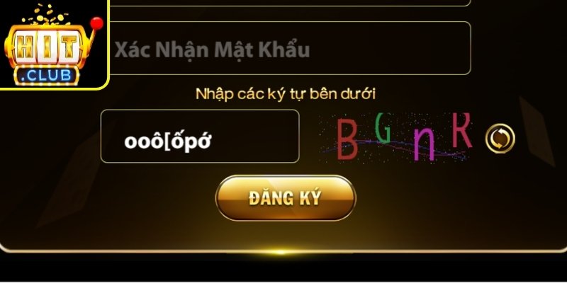 Đăng ký hitclub 3 Xác nhận đăng ký Hitclub