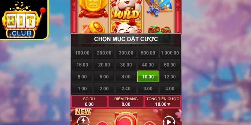 Mèo Tài Lộc Hitclub - Slot Chiêu Tài Tỷ Lệ Thưởng Cao 2 Free Spin nhiều tầng