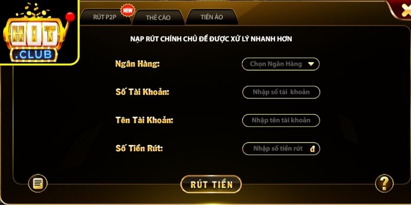 Nạp Rút Tiền hitclub 3 Tuân thủ hạn mức quy định nạp rút tiền Hitclub
