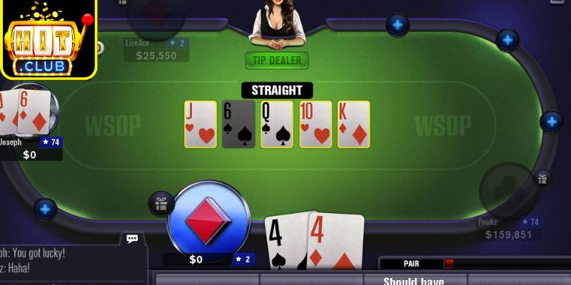 Poker Casino Online Hitclub Trải Nghiệm Bài Chiến Thuật 2 Chu kỳ vòng bài biến đổi chiến thuật liên tục trong Poker casino online Hitclub